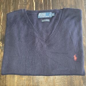 Polo Ralph Lauren Sweater Vest Mens Size XLT